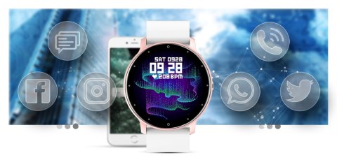 Smartwatch Damski Gravity GT1-7 Gravity Smartwatch Damski Gravity GT1-7 Gravity