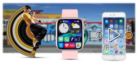 Smartwatch Damski Gravity GT3-1 Gravity Smartwatch Damski Gravity GT3-1 Gravity
