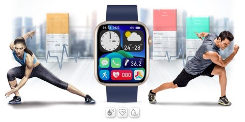 Smartwatch Damski Gravity GT3-4 Gravity Smartwatch Damski Gravity GT3-4 Gravity