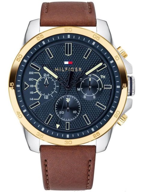 Zegarek Męski Tommy Hilfiger Decker 1791561 + BOX Tommy Hilfiger Zegarek Męski Tommy Hilfiger Decker 1791561 + BOX Tommy Hilfiger