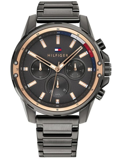 Zegarek Męski Tommy Hilfiger Mason 1791790 + BOX Tommy Hilfiger Zegarek Męski Tommy Hilfiger Mason 1791790 + BOX Tommy Hilfiger