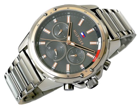 Zegarek Męski Tommy Hilfiger Mason 1791790 + BOX Tommy Hilfiger Zegarek Męski Tommy Hilfiger Mason 1791790 + BOX Tommy Hilfiger