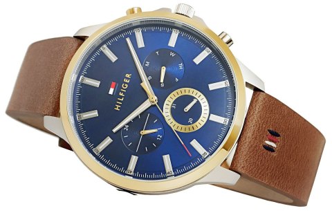 Zegarek Męski Tommy Hilfiger Ryder 1710496 + BOX Tommy Hilfiger Zegarek Męski Tommy Hilfiger Ryder 1710496 + BOX Tommy Hilfiger