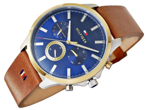 Zegarek Męski Tommy Hilfiger Ryder 1710496 + BOX Tommy Hilfiger Zegarek Męski Tommy Hilfiger Ryder 1710496 + BOX Tommy Hilfiger