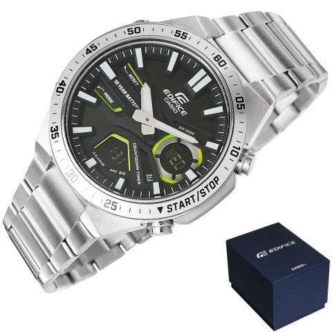 Zegarek Męski CASIO EDIFICE EFV-C110D-1A3VEF 10 BAR + BOX CASIO Zegarek Męski CASIO EDIFICE EFV-C110D-1A3VEF 10 BAR + BOX CASIO