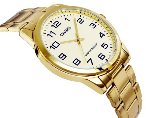 Zegarek Męski CASIO MTP-V001G-9BUDF + BOX CASIO Zegarek Męski CASIO MTP-V001G-9BUDF + BOX CASIO