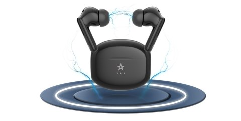 Słuchawki bezprzewodowe Giewont RealSound PRO ANC ENC GWS800-1 Czarne Giewont Słuchawki bezprzewodowe Giewont RealSound PRO ANC ENC GWS800-1 Czarne Giewont
