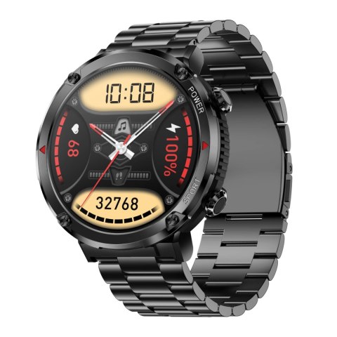 Smartwatch Gravity GT21-1+ Czarny Pasek Silikonowy Gravity Smartwatch Gravity GT21-1+ Czarny Pasek Silikonowy Gravity