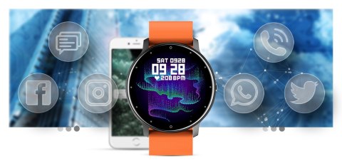 Smartwatch Damski Gravity GT1-9 Gravity Smartwatch Damski Gravity GT1-9 Gravity