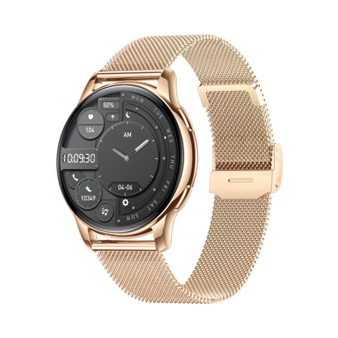 Smartwatch Damski Veltori VT300-1 Złota Bransoleta VELTORI Smartwatch Damski Veltori VT300-1 Złota Bransoleta VELTORI