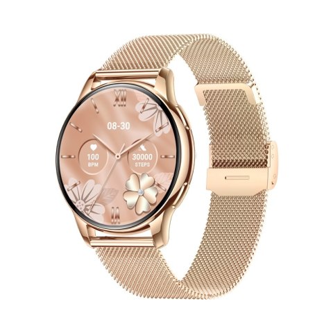 Smartwatch Damski Veltori VT300-1 Złota Bransoleta VELTORI Smartwatch Damski Veltori VT300-1 Złota Bransoleta VELTORI