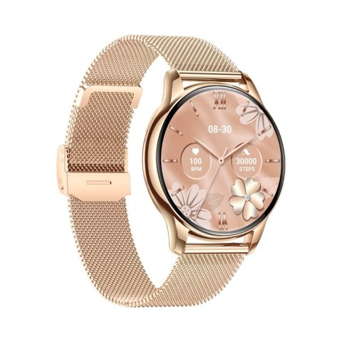 Smartwatch Damski Veltori VT300-1 Złota Bransoleta VELTORI Smartwatch Damski Veltori VT300-1 Złota Bransoleta VELTORI