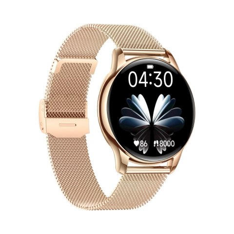 Smartwatch Damski Veltori VT300-1 Złota Bransoleta VELTORI Smartwatch Damski Veltori VT300-1 Złota Bransoleta VELTORI