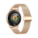 Smartwatch Damski Veltori VT300-1 Złota Bransoleta VELTORI