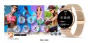 Smartwatch Damski Veltori VT300-1 Złota Bransoleta VELTORI