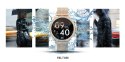 Smartwatch Damski Veltori VT310-1 Złota Bransoleta + Różowy Pasek Silikonowy VELTORI