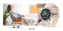 Smartwatch Damski Veltori VT320-1 Złota Bransoleta + Różowy Pasek Silikonowy VELTORI