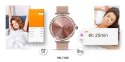 Smartwatch Damski Veltori VT320-1 Złota Bransoleta + Różowy Pasek Silikonowy VELTORI