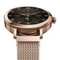 Smartwatch Damski Veltori VT340-1 Złota Bransoleta + Różowy Pasek Silikonowy VELTORI