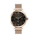 Smartwatch Damski Veltori VT340-1 Złota Bransoleta + Różowy Pasek Silikonowy VELTORI