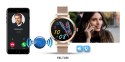 Smartwatch Damski Veltori VT340-1 Złota Bransoleta + Różowy Pasek Silikonowy VELTORI
