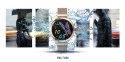 Smartwatch Damski Veltori VT340-1 Złota Bransoleta + Różowy Pasek Silikonowy VELTORI