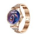 Smartwatch Damski Veltori VT350-1 Bransoleta Różowe Złoto VELTORI