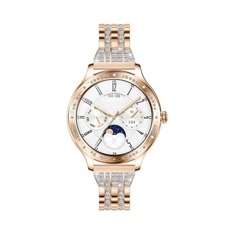 Smartwatch Damski Veltori VT350-1 Bransoleta Różowe Złoto VELTORI Smartwatch Damski Veltori VT350-1 Bransoleta Różowe Złoto VELTORI