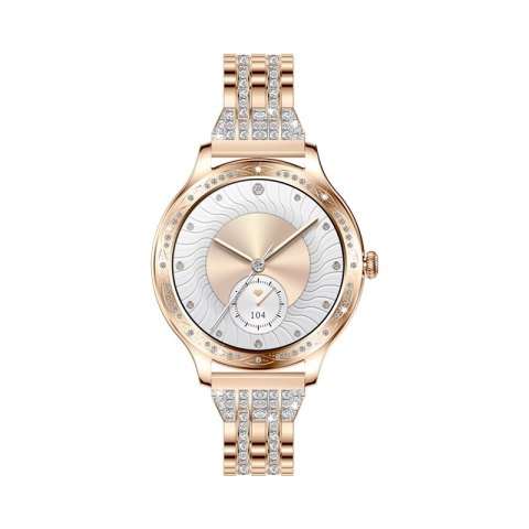 Smartwatch Damski Veltori VT350-1 Bransoleta Różowe Złoto VELTORI Smartwatch Damski Veltori VT350-1 Bransoleta Różowe Złoto VELTORI