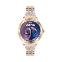 Smartwatch Damski Veltori VT350-1 Bransoleta Różowe Złoto VELTORI