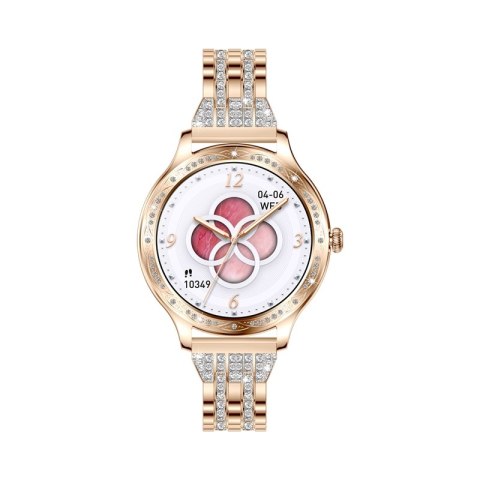 Smartwatch Damski Veltori VT350-1 Bransoleta Różowe Złoto VELTORI Smartwatch Damski Veltori VT350-1 Bransoleta Różowe Złoto VELTORI