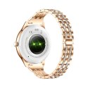 Smartwatch Damski Veltori VT350-1 Bransoleta Różowe Złoto VELTORI