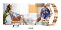 Smartwatch Damski Veltori VT350-1 Bransoleta Różowe Złoto VELTORI