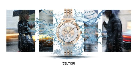 Smartwatch Damski Veltori VT350-1 Bransoleta Różowe Złoto VELTORI Smartwatch Damski Veltori VT350-1 Bransoleta Różowe Złoto VELTORI