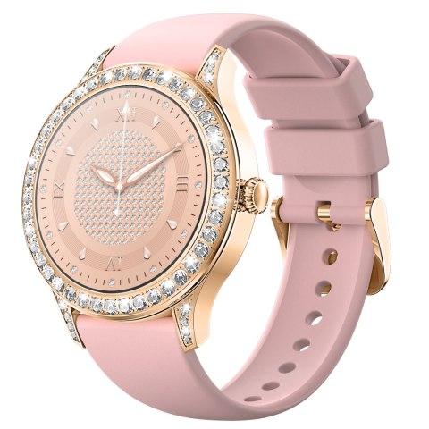 Smartwatch Damski Veltori VT360-1 Różowy Pasek Silikonowy VELTORI Smartwatch Damski Veltori VT360-1 Różowy Pasek Silikonowy VELTORI