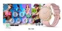 Smartwatch Damski Veltori VT360-1 Różowy Pasek Silikonowy VELTORI