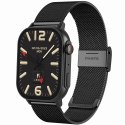 Smartwatch Gravity GT15-2 Pomarańczowy Pasek Silikonowy + Czarna Bransoleta Gravity