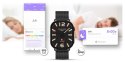 Smartwatch Gravity GT15-2 Pomarańczowy Pasek Silikonowy + Czarna Bransoleta Gravity
