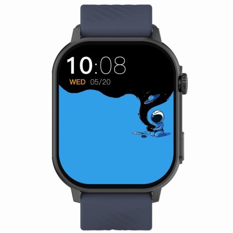Smartwatch Gravity GT15-4 Niebieski Pasek Silikonowy + Tytanowa Bransoleta Gravity Smartwatch Gravity GT15-4 Niebieski Pasek Silikonowy + Tytanowa Bransoleta Gravity