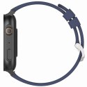 Smartwatch Gravity GT15-4 Niebieski Pasek Silikonowy + Tytanowa Bransoleta Gravity