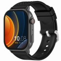 Smartwatch Gravity GT15-5 Czarny Pasek Silikonowy + Tytanowa Bransoleta Gravity