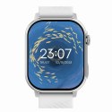 Smartwatch Gravity GT15-8 Szary Pasek Silikonowy + Srebrna Bransoleta Gravity