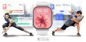Smartwatch Gravity GT15-8 Szary Pasek Silikonowy + Srebrna Bransoleta Gravity