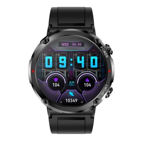 Smartwatch Gravity GT21-2 + Pomarańczowy Pasek Silikonowy Gravity Smartwatch Gravity GT21-2 + Pomarańczowy Pasek Silikonowy Gravity