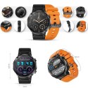 Smartwatch Gravity GT21-2 + Pomarańczowy Pasek Silikonowy Gravity