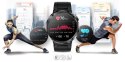 Smartwatch Gravity GT21-3 + Czarny Pasek Silikonowy Gravity