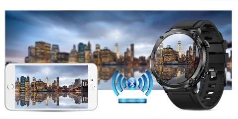 Smartwatch Gravity GT21-3 + Czarny Pasek Silikonowy Gravity Smartwatch Gravity GT21-3 + Czarny Pasek Silikonowy Gravity