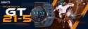 Smartwatch Gravity GT21-5 + Granatowy Pasek Silikonowy Gravity