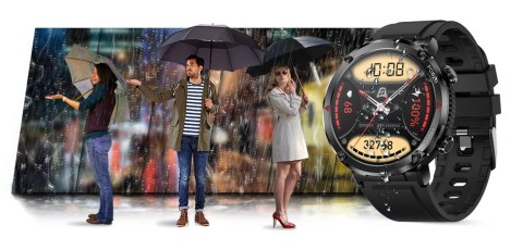 Smartwatch Gravity GT21-5 + Granatowy Pasek Silikonowy Gravity Smartwatch Gravity GT21-5 + Granatowy Pasek Silikonowy Gravity