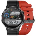 Smartwatch Gravity GT21-6 + Czerwony Pasek Silikonowy Gravity